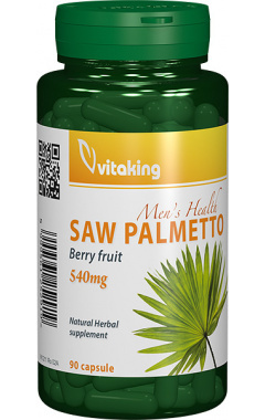 Extract de Palmier Pitic (Saw Palmetto) 540 mg Vitaking – 90 capsule driedfruits.ro/ Capsule si comprimate